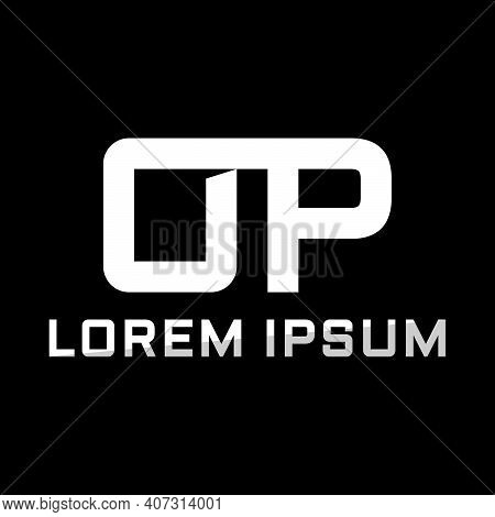 Creative, Simple And Elegant Initial Letter Op Logo Template In Flat Design Monogram Illustration