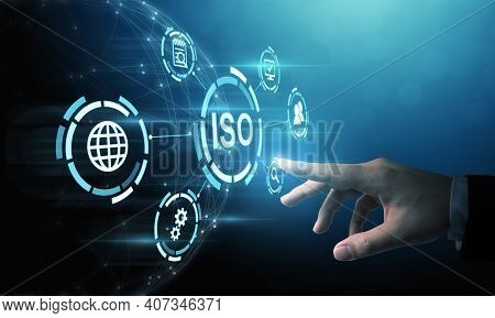 Concept Of Iso Standards Quality Control Assurance Warranty Business Technology