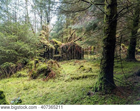 The Beautiful Landscape Of Bonny Glen By Frosses In County Donegal - Ireland