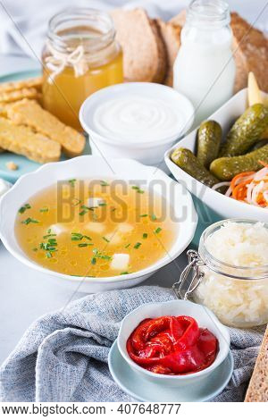Postbiotics, Probiotics, Functional Food, Fermented, Good For Gut, Bowel Health