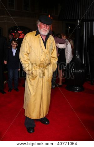 LOS ANGELES - JAN 7: Nick Nolte přijíždí na premiéře 'Gangster Squad' na Graumans čínské divadlo