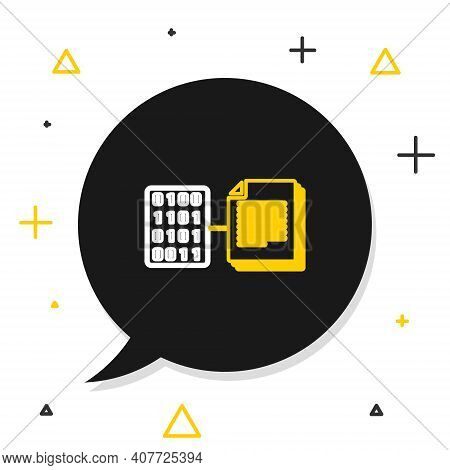 Line Smart Contract Icon Isolated On White Background. Blockchain Technology, Cryptocurrency Mining,