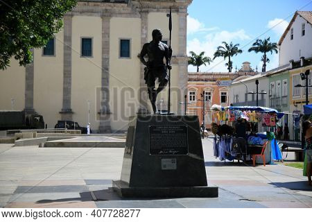 Zombie Statue Of Palmares