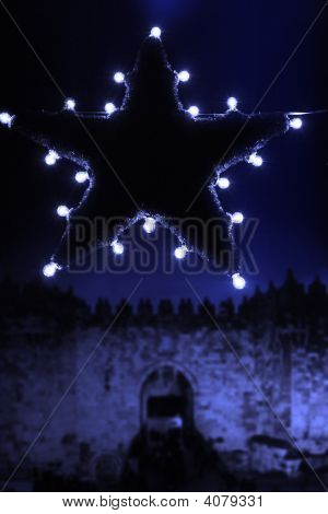 Vánoční hvězda Jeruzalém