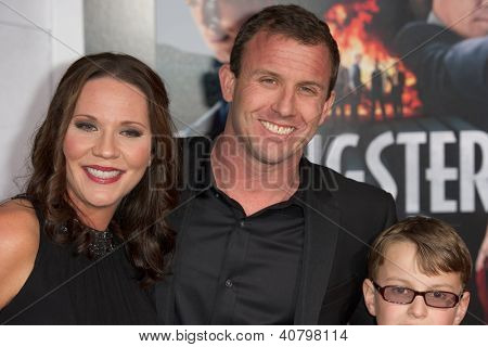 LOS ANGELES, CA - 7 januari: Schrijver Will Beall arriveert op de première van Gangster Squad op Grauman'