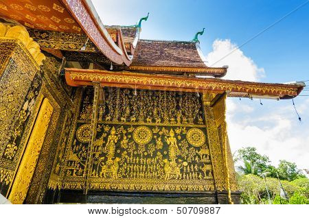Wat Xieng Thong Temple,luang Pra Bang, Laos