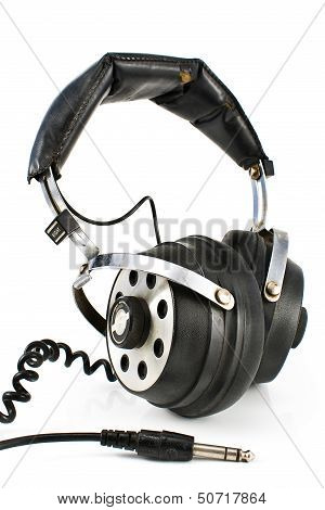 Pair Of Old Sound Headphones