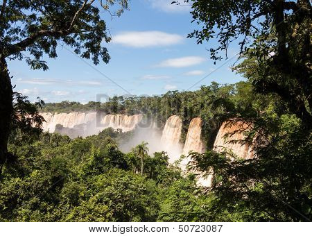 River Leading To Iguassu Falls