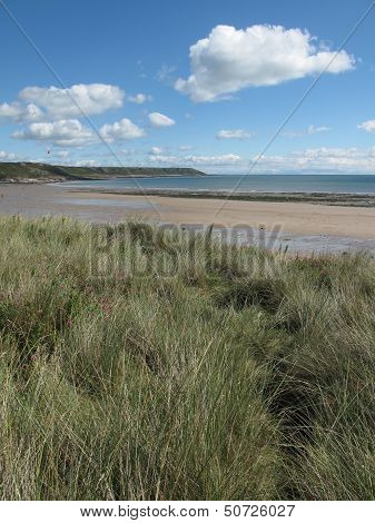 Sand Dunes Seascape