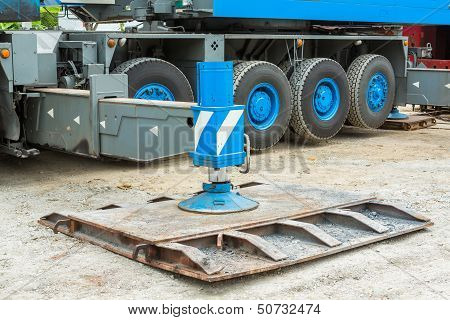 Crane Outrigger Pad