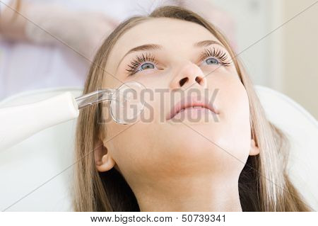 Beautiful Girl On Cosmetic Procedures