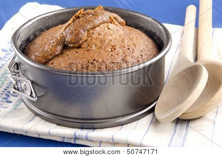 Baked Toffee Pudding In A Springform