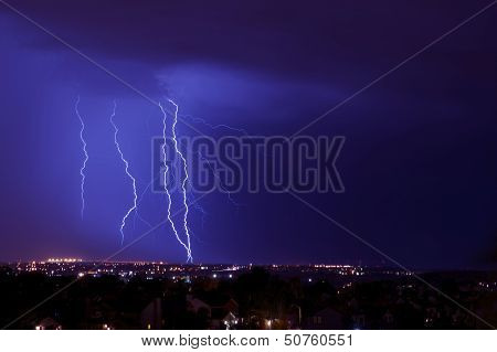 Overnight Lightning Storm