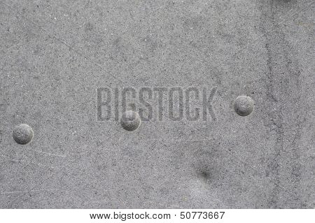 Metallic Texture With Rivets