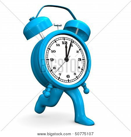 Running Blue Alarmer