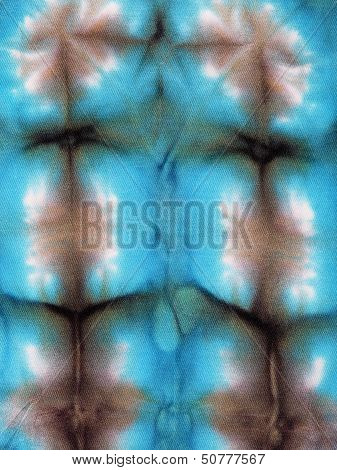 Abstract Pattern Of Cold Painted Batik