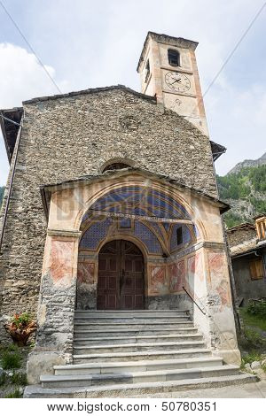 Chianale (italian Alps): Church
