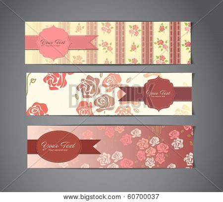 vintage banners