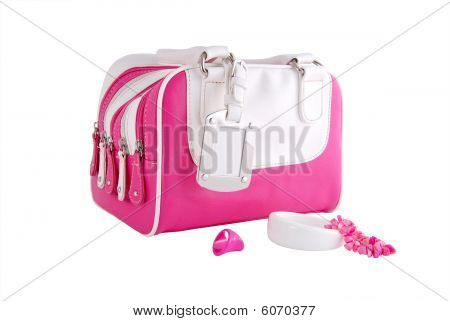 Rosa Frau Stil Tasche