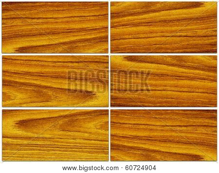 Set Of Wooden Textures For Backgrounds