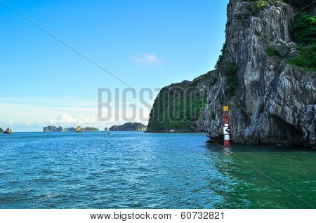 Picturesque Sea Landscape. Ha Long Bay, Vietnam