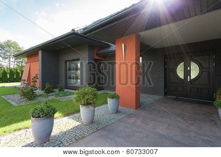 Front Door Of House