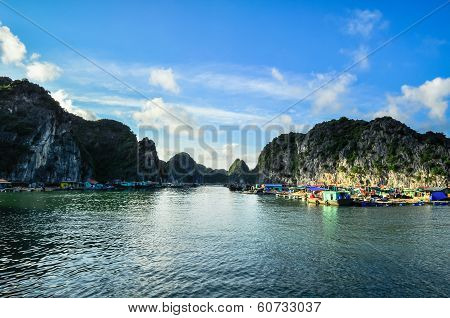 Picturesque Sea Landscape. Ha Long Bay, Vietnam
