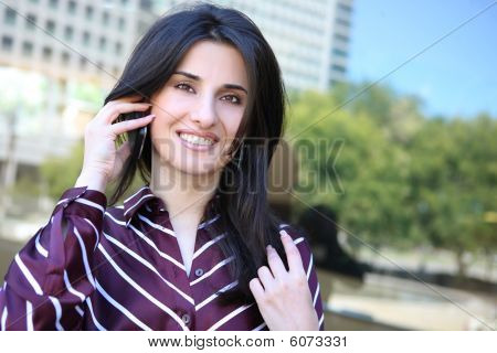 Smuk ung Business kvinde