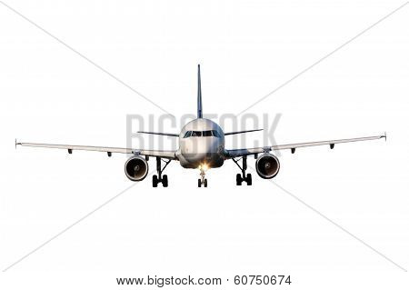 Aircraft Isolated On White Background