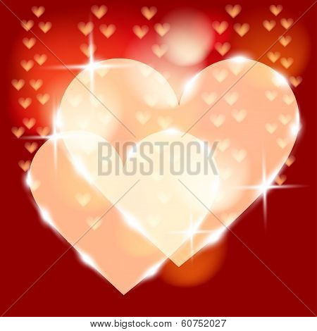 vector blurry background with bokeh