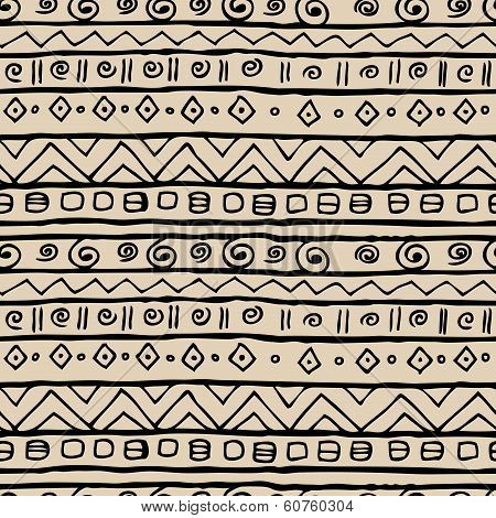 Ethnic seamless pattern.