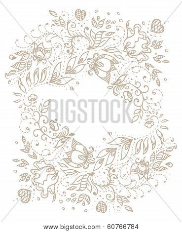 Vintage backgroung in vector.