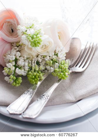 Wedding Elegant Dining Table Setting
