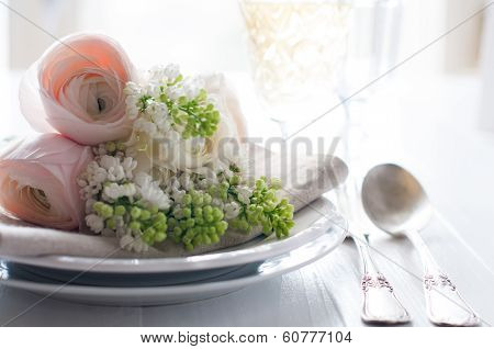 Wedding Elegant Dining Table Setting