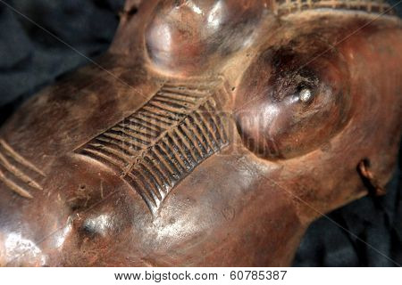 African Tribal Mask - Lega Tribe