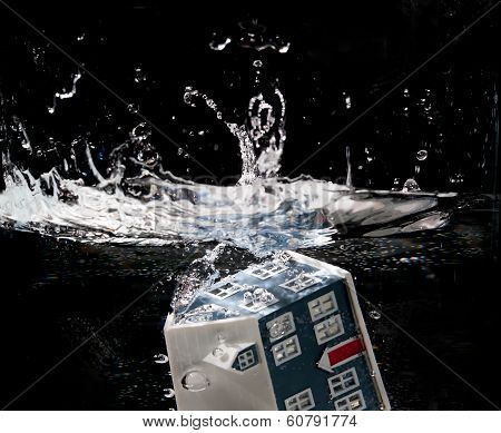 Toy House Sinking
