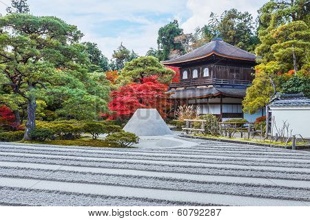 Ginkakuji - The Silver Pavilion Temple in Kyoto