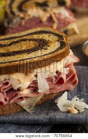 Homemade Reuben Sandwich