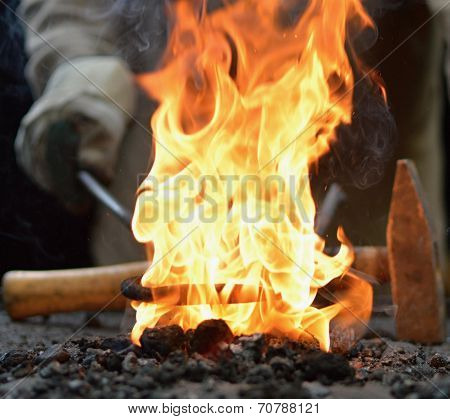 Blacksmith furnace
