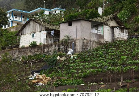 Small House with Garden in Central Ecuador