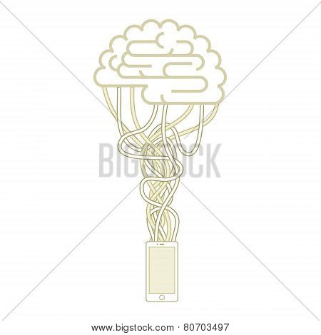 The Brain Is Connected To The Network