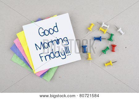 Good Morning Friday