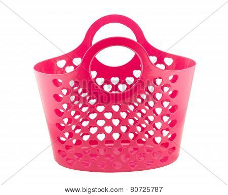 Heart Dot Plastic Handle Isolated