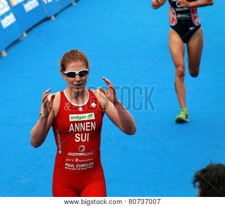 Jolanda Annen After The Race