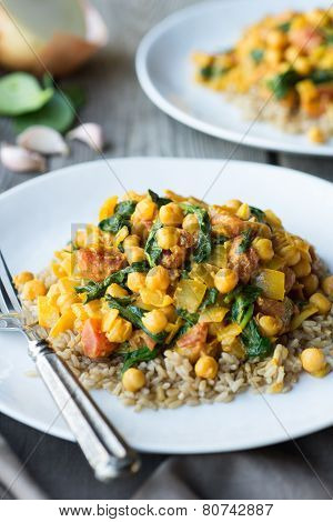 Chana Saag