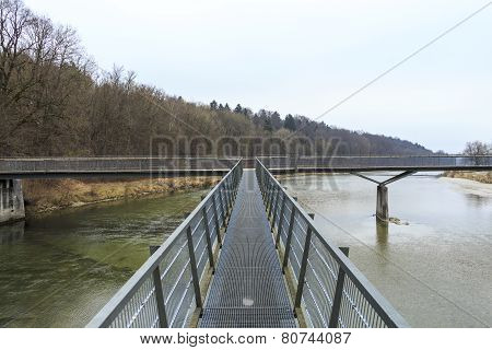 Isar River view