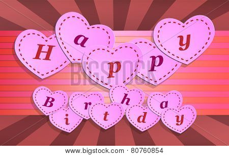 HAPPY BIRTHDAY card