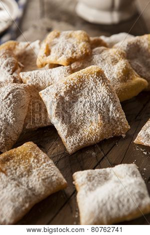 Homemade Powder Sugar Beignets