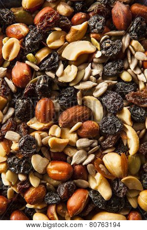 Raw Organic Homemade Trail Mix