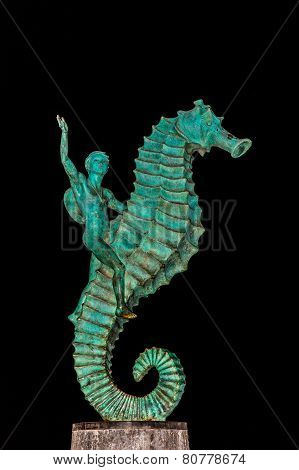 Seahorse Statue